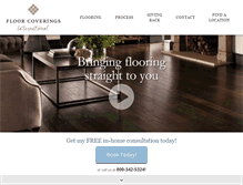 Tablet Screenshot of floorcoveringsinternational.com